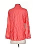 Chico's Hearts Red Orange Long Sleeve Button-Down Shirt Size S (estimated) - photo 2