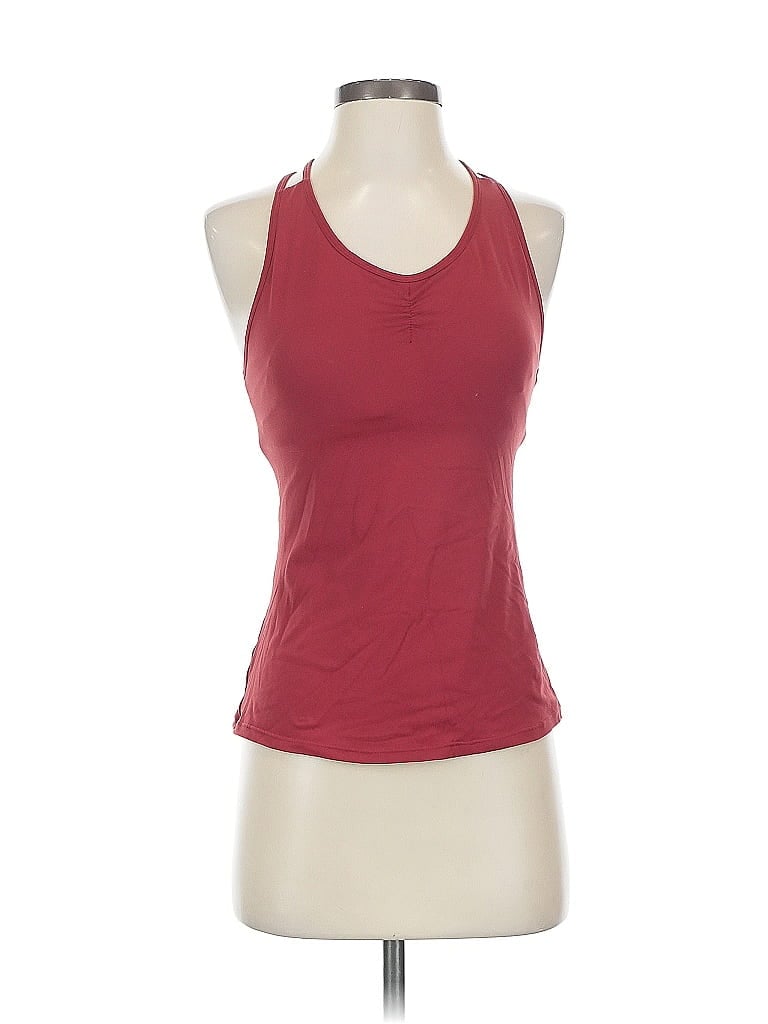 Click to view more detailed imagery on our partner's website Pre-owned Running Girl Active Tank Top In Red