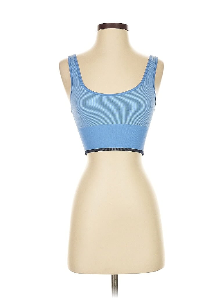 Pre-owned Outdoor Voices Sports Bra In Blue