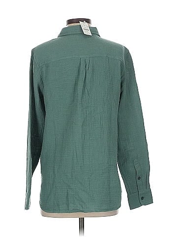 J.Crew Factory Store Long Sleeve Blouse (view 2)