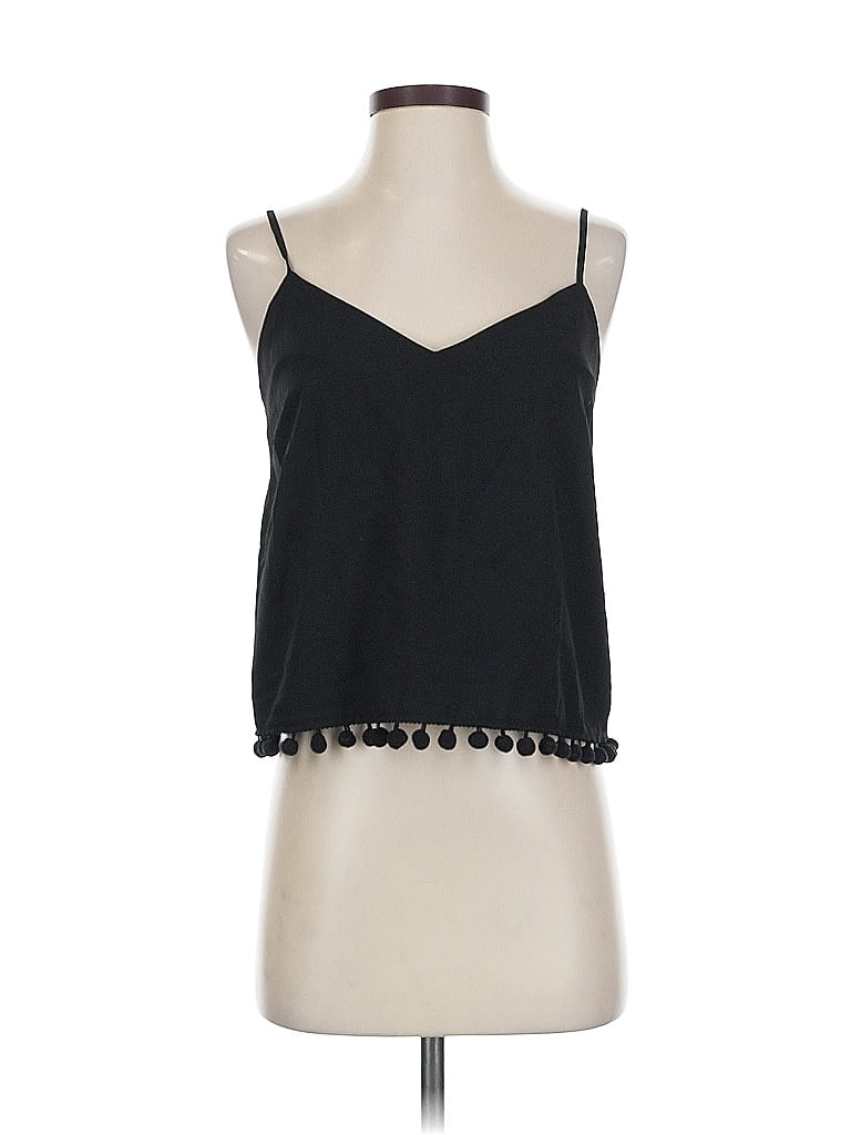 Click to view more detailed imagery on our partner's website Pre-owned French Connection Sleeveless Top Black Halter Neckline Tops