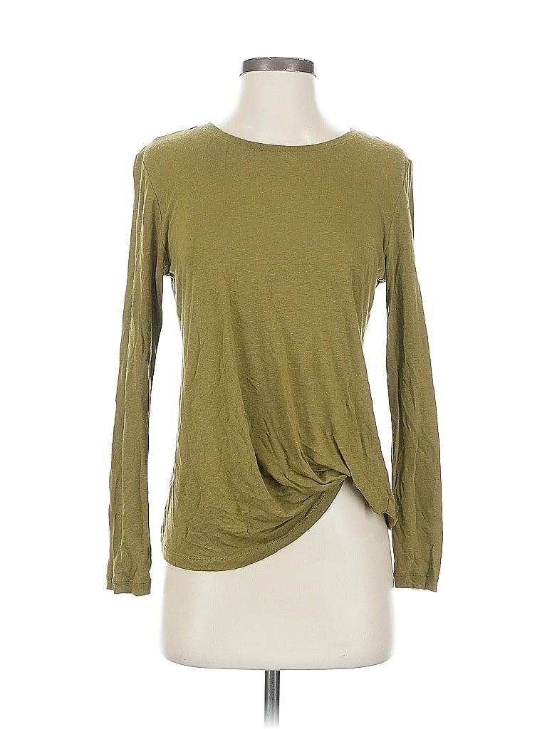 Pre-owned Young Fabulous & Broke Long Sleeve T-shirt In Green