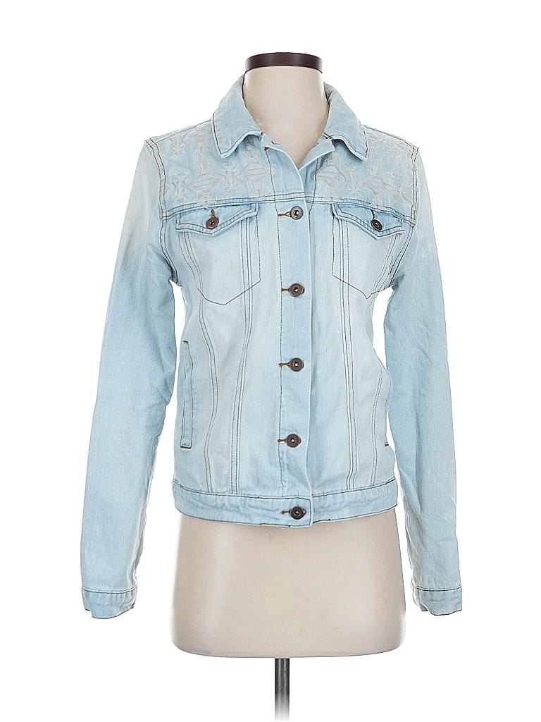 Pre-owned Forever 21 Denim Jacket In Blue