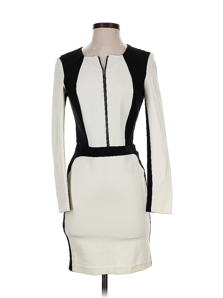 Pre-owned Robert Rodriguez Cocktail Dress In Black