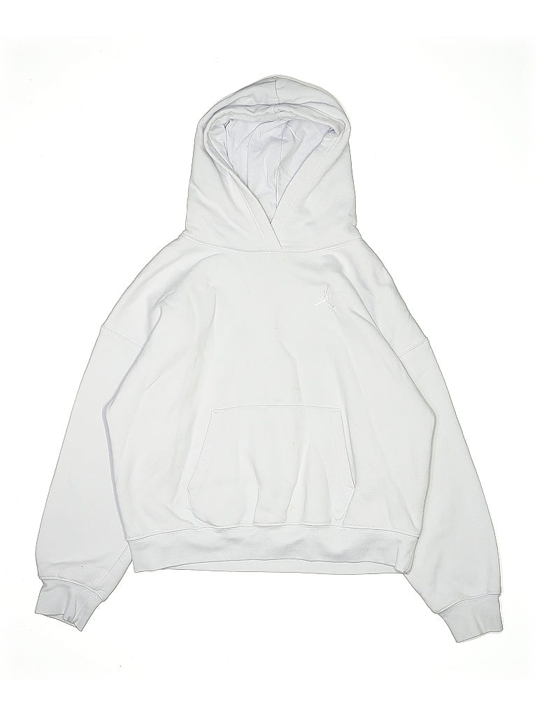 Pre-owned Air Jordan Kids' Pullover Hoodie In Green