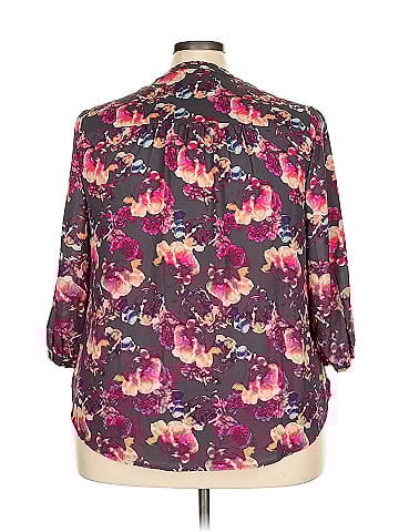 Torrid 3/4 Sleeve Blouse (view 2)