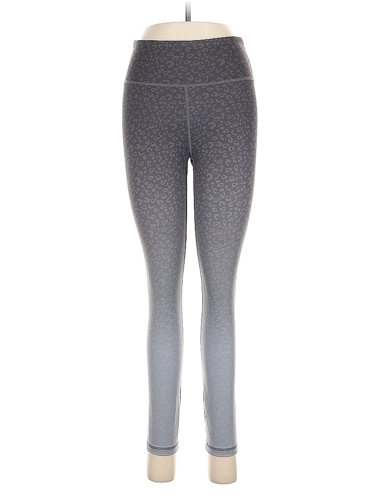 Pre-owned Zyia Active Leggings In Gray