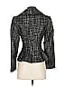 Jill Stuart Tweed Gray Black Wool Blazer Size S - photo 2