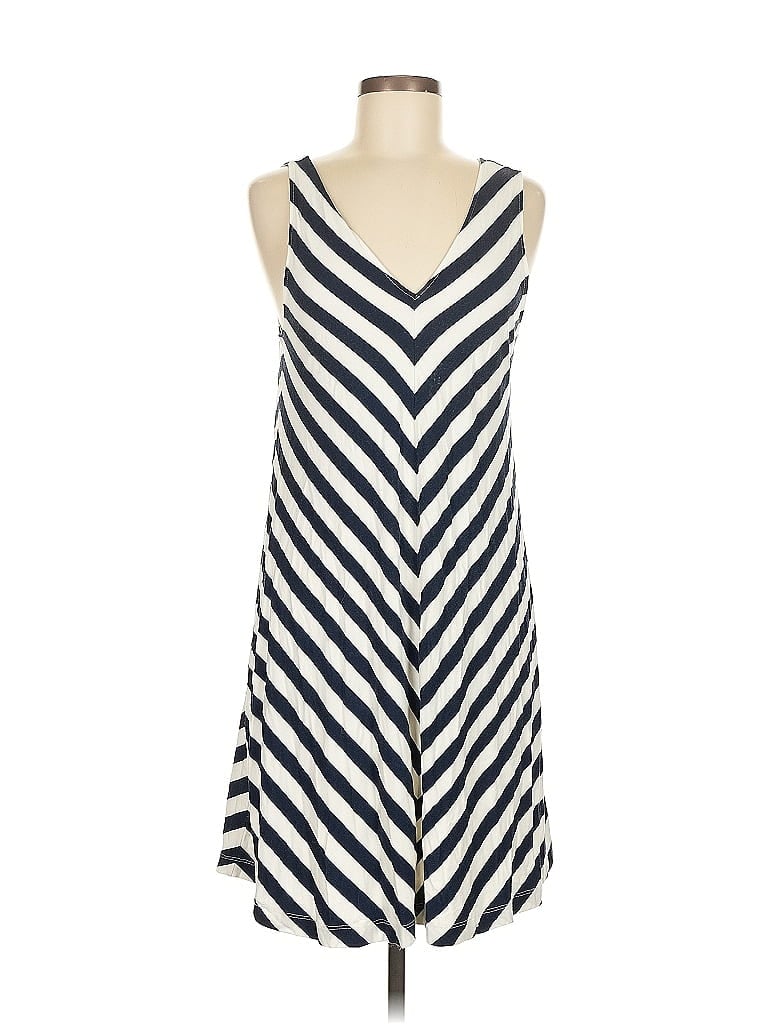 Pre-owned Ann Taylor Loft Outlet Casual Dress In Blue