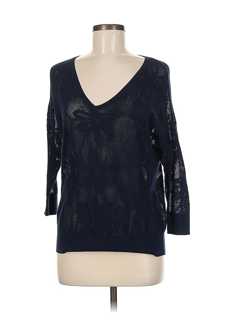 Pre-owned Banana Republic Pullover Sweater In Blue