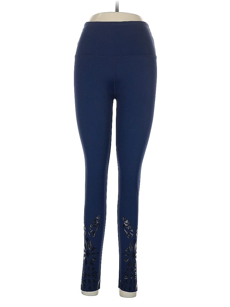 Pre-owned Beyond Yoga Active Pants In Blue