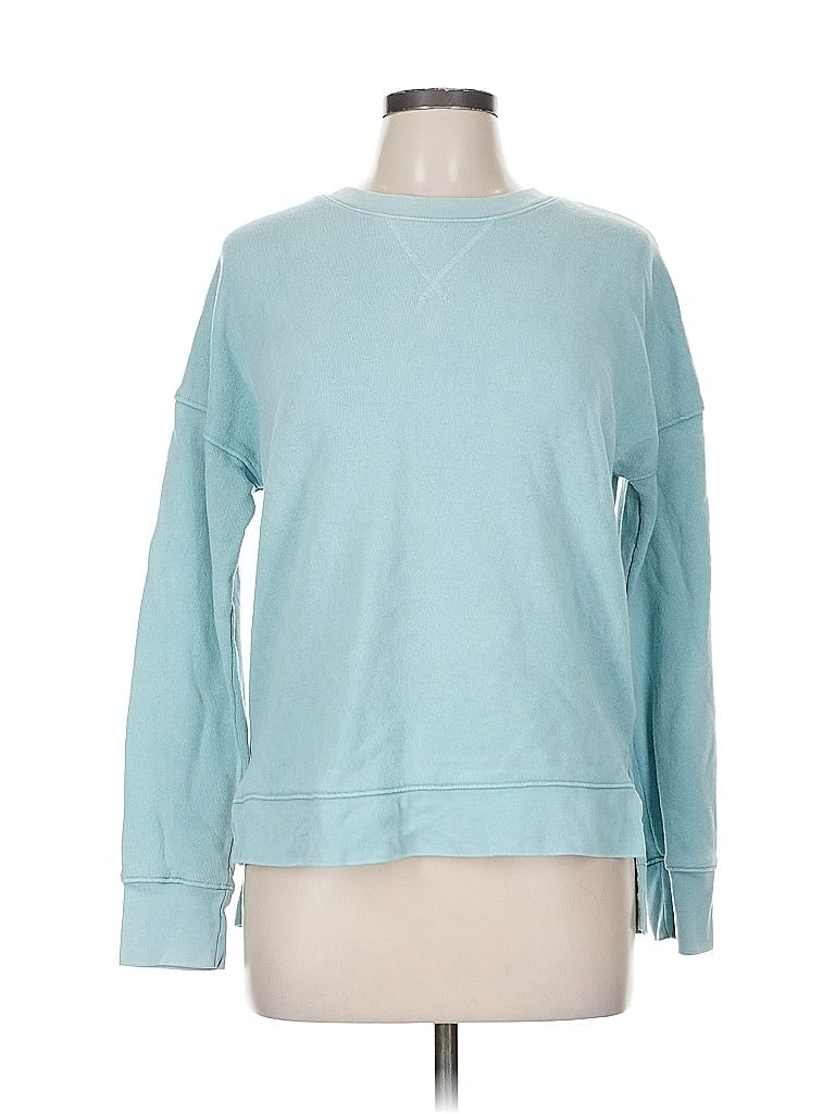 Pre-owned Time And Tru Sweatshirt In Blue