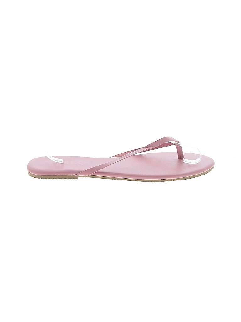 Pre-owned Tkees Sandals In Pink