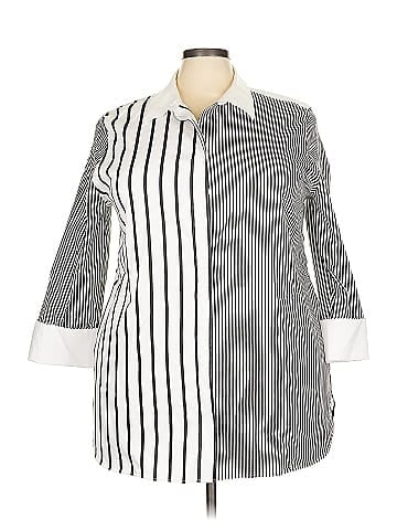 Chico's 3/4 Sleeve Button-Down Shirt (view 1)
