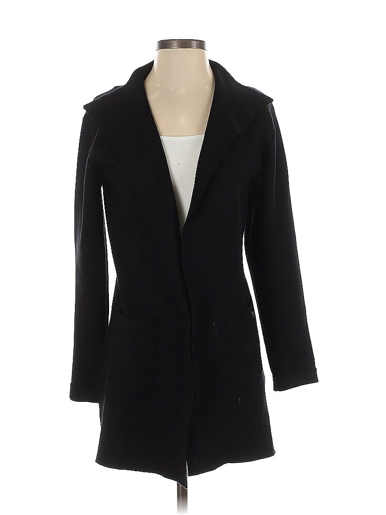 Click to view more detailed imagery on our partner's website Pre-owned Athleisure By Sioni Cardigan Sweater In Black