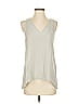 Harve Benard 100% Polyester Gray Sleeveless Blouse Size S - photo 1