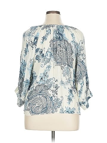 Karen Kane 3/4 Sleeve Blouse (view 2)