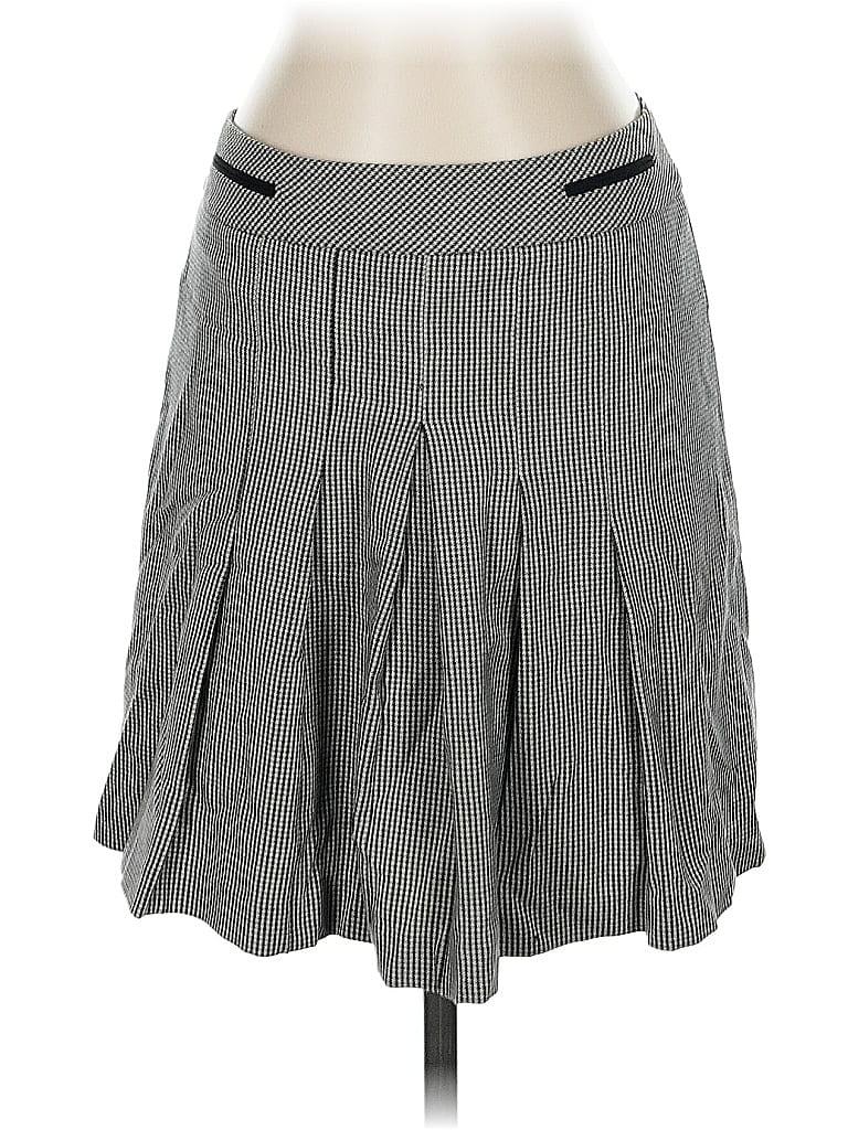 Pre-owned Ann Taylor Loft Casual Skirt In Gray