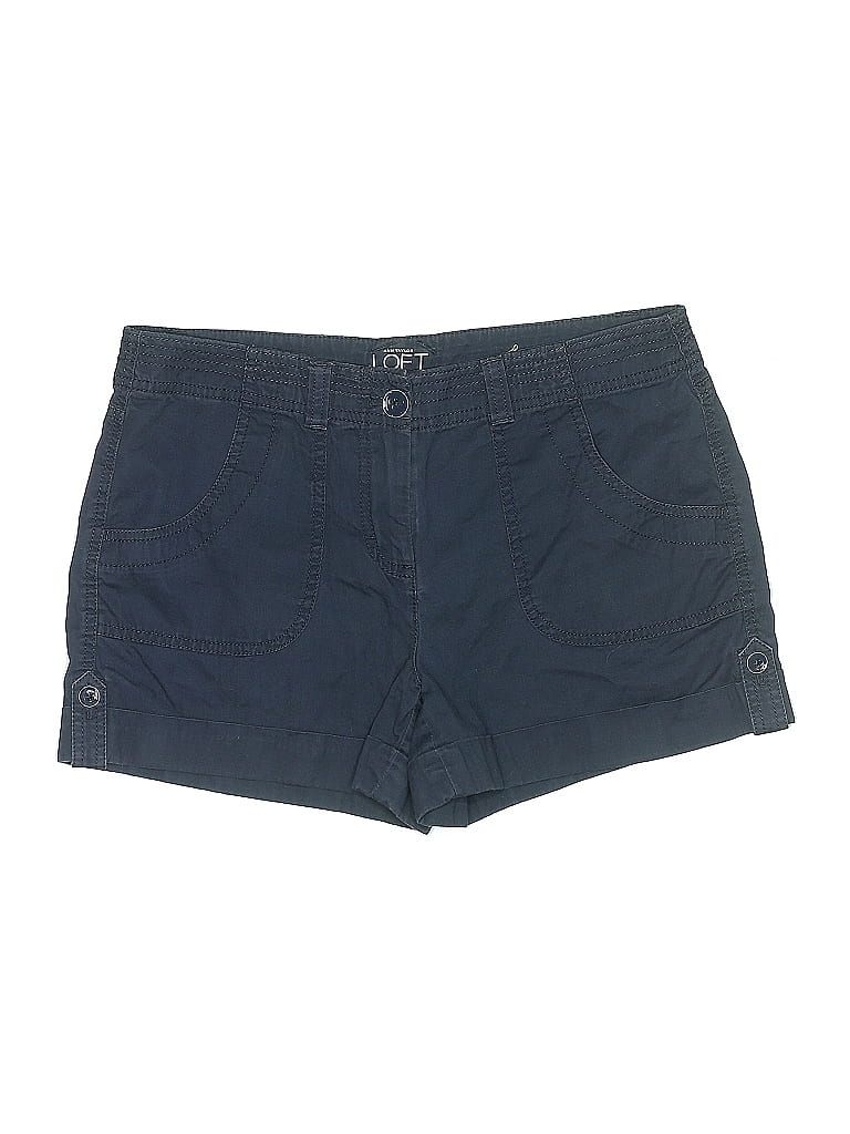 Pre-owned Ann Taylor Loft Outlet Shorts In Blue