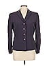 Kasper A.S.L. 100% Silk Purple Silk Blazer Size 10 (petite) - photo 1
