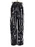 A Gold E Metallic Silver Black Casual Pants Size 0 - photo 1