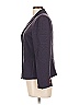 Kasper A.S.L. 100% Silk Purple Silk Blazer Size 10 (petite) - photo 5