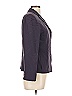Kasper A.S.L. 100% Silk Purple Silk Blazer Size 10 (petite) - photo 4
