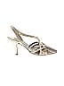 Via Spiga Metallic Gold Gray Heels Size 8 1/2 - photo 1