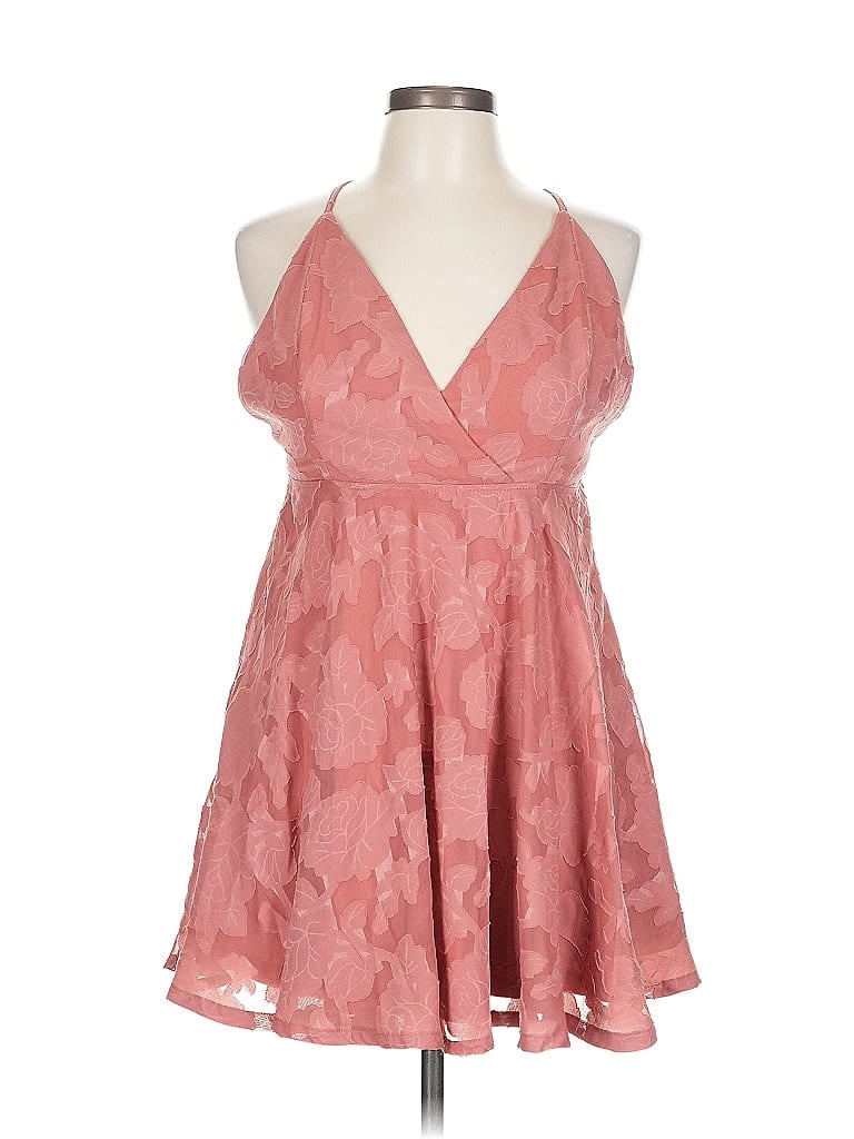 Pre-owned Lulus Cocktail Dress In Pink