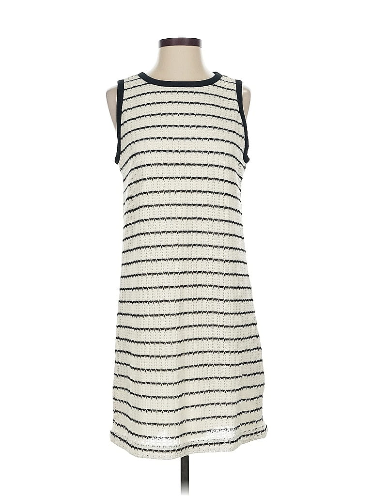 Pre-owned J.crew Factory Store Casual Dress In White