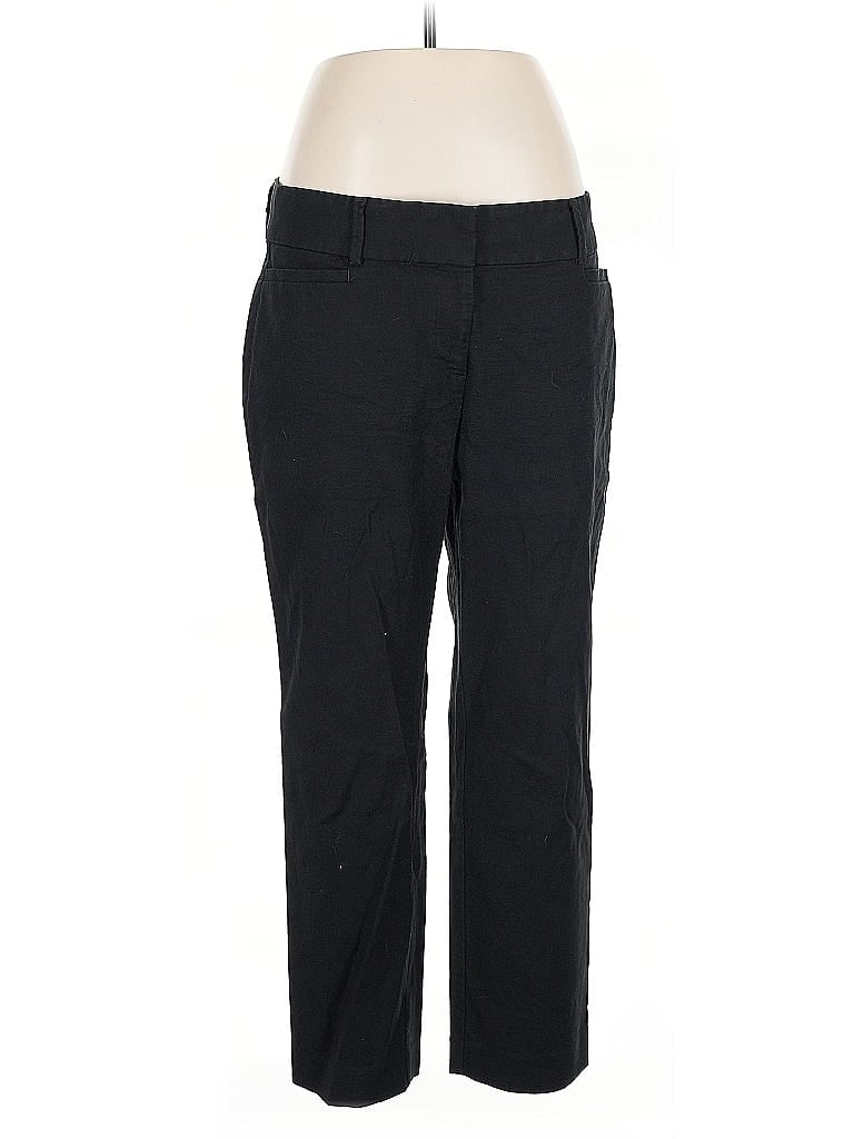 Pre-owned Ann Taylor Loft Dress Pants In Black