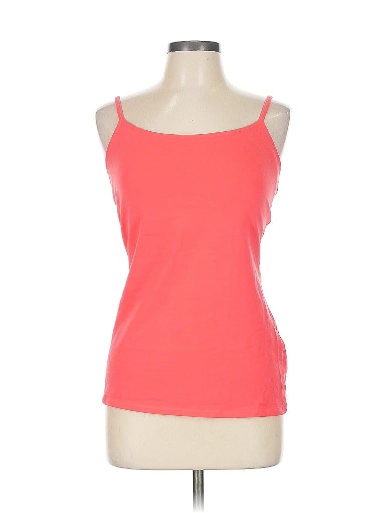 Pre-owned Express Outlet Tank Top Orange Strapless Neckline Tops