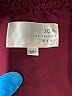 JOA 100% Polyester Burgundy 3/4 Sleeve Blouse Size XS - photo 7