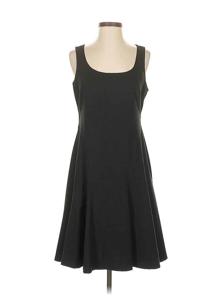 Pre-owned Ann Taylor Loft Casual Dress In Black