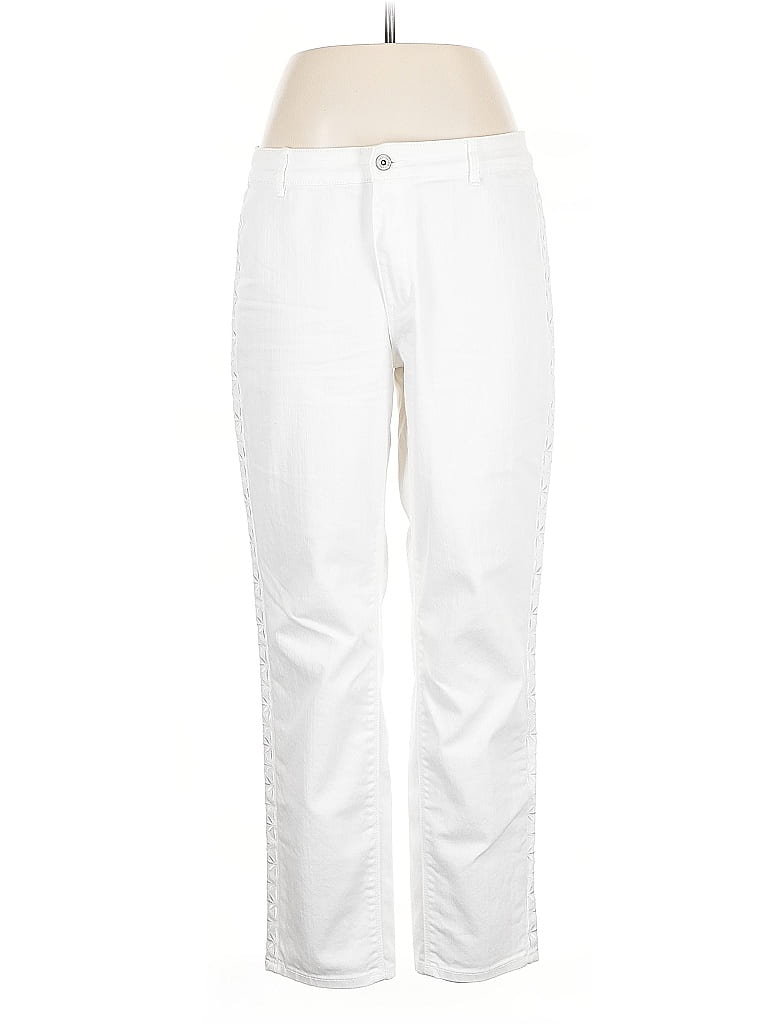 Pre-owned Coldwater Creek Jeans In White