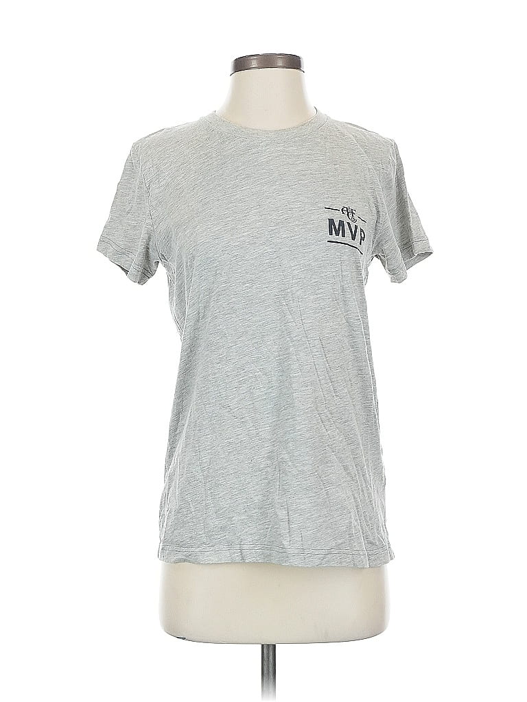 Pre-owned Abercrombie & Fitch Short Sleeve T-shirt In Silver