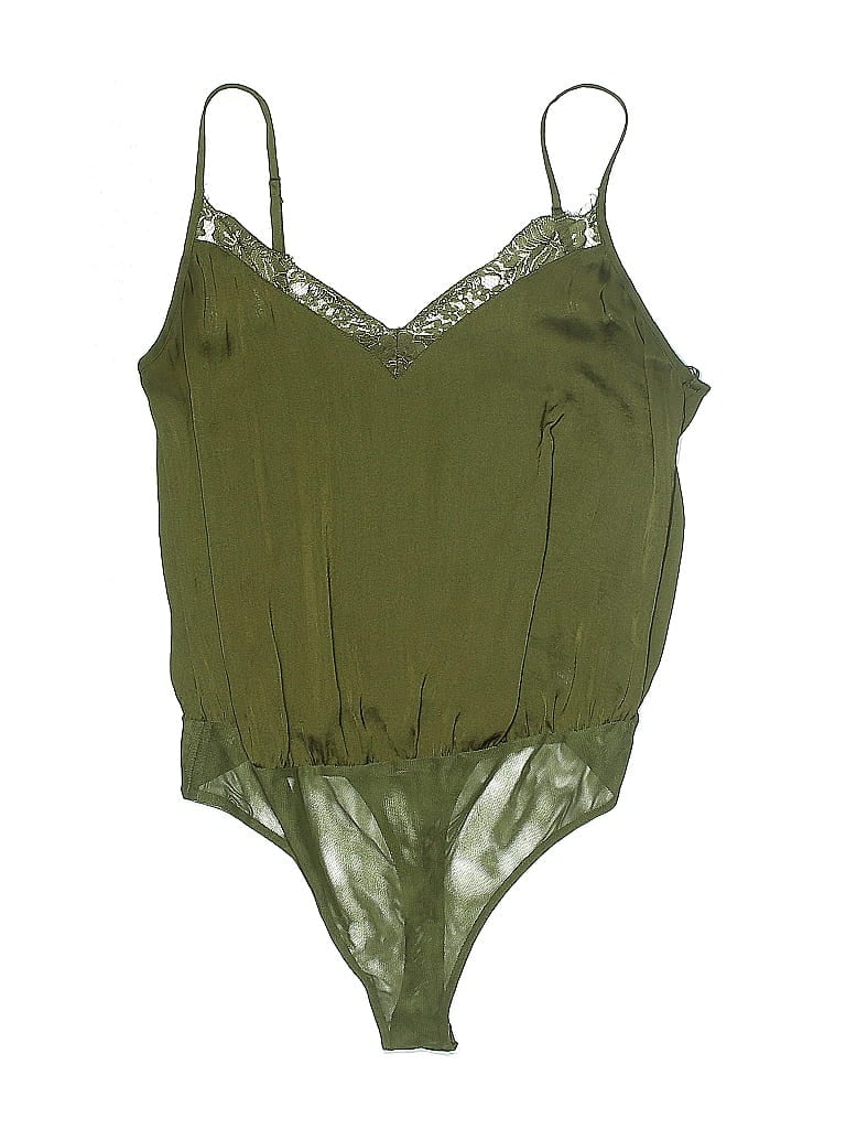 Pre-owned Socialite Bodysuit In Green
