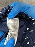 Maison Jules 100% Polyester Polka Dots Blue Casual Skirt Size M - photo 4