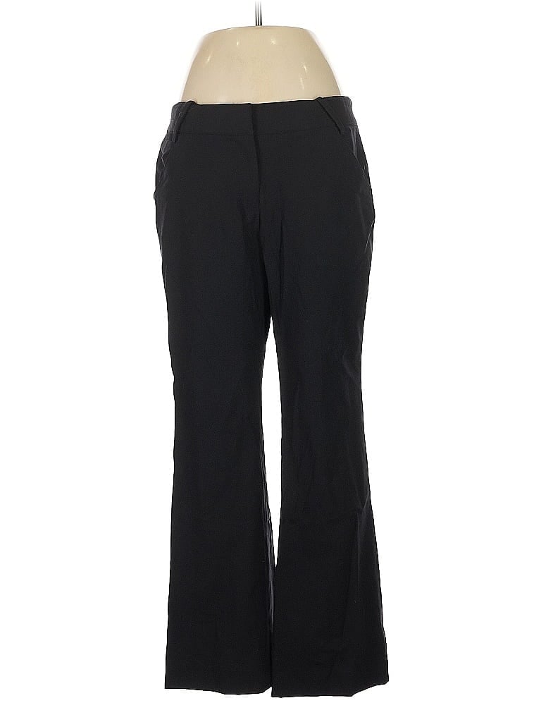 Pre-owned Lands' End Dress Pants In Black