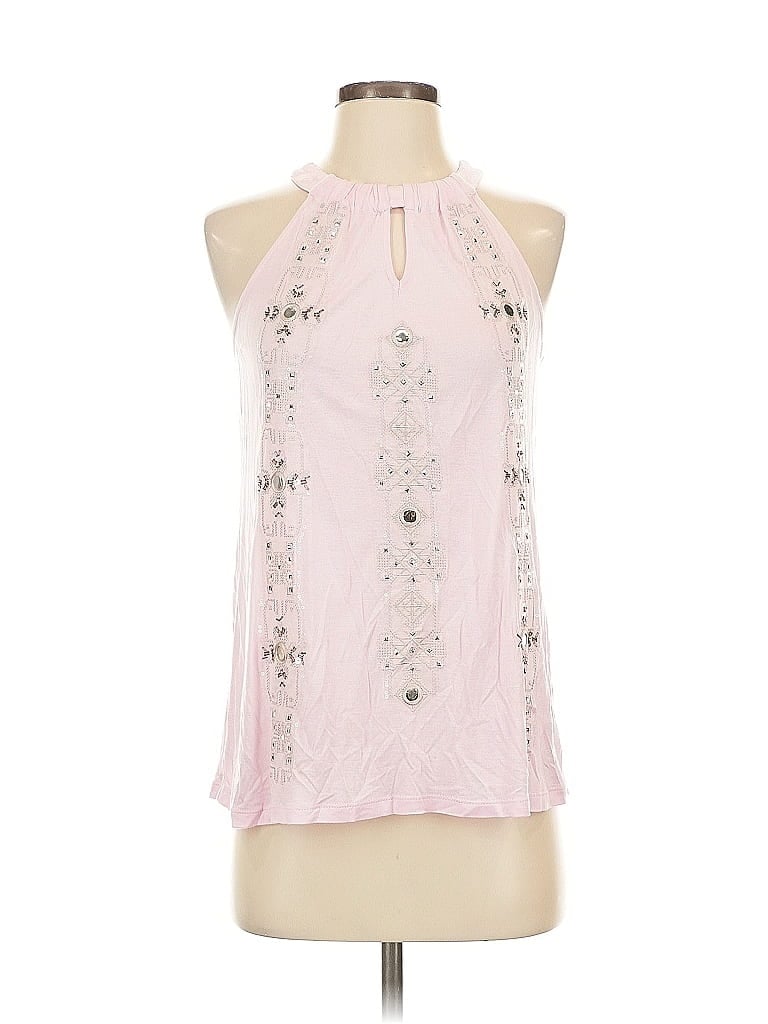 Pre-owned Inc International Concepts Sleeveless Blouse In Pink