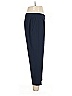 J.Crew Collection 100% Polyester Solid Blue Active Pants Size 10 - photo 4