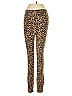 J.Crew Animal Print Brown Casual Pants Size S - photo 1