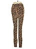 J.Crew Animal Print Brown Casual Pants Size S - photo 2
