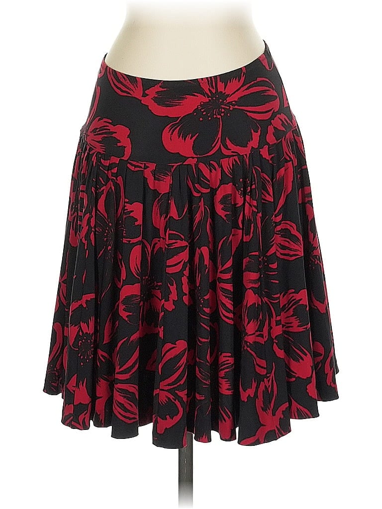 Pre-owned Norma Kamali Casual Skirt In Red