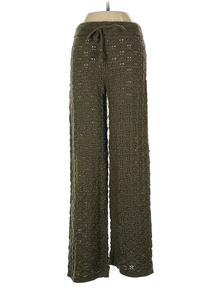 Pre-owned Aerie Casual Pants In Green
