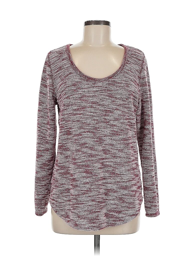 Pre-owned Riders By Lee Pullover Sweater In Burgundy