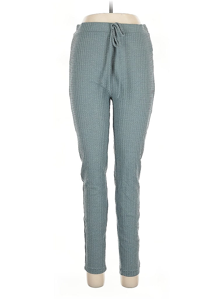 Pre-owned Shein Casual Pants In Blue