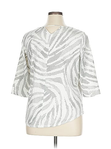 Chico's 3/4 Sleeve T-Shirt (view 2)