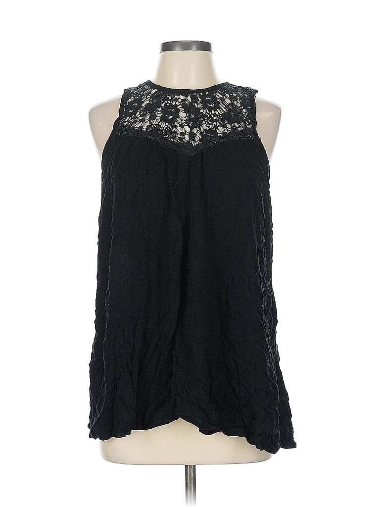 Pre-owned Boho Me Sleeveless T-shirt In Black
