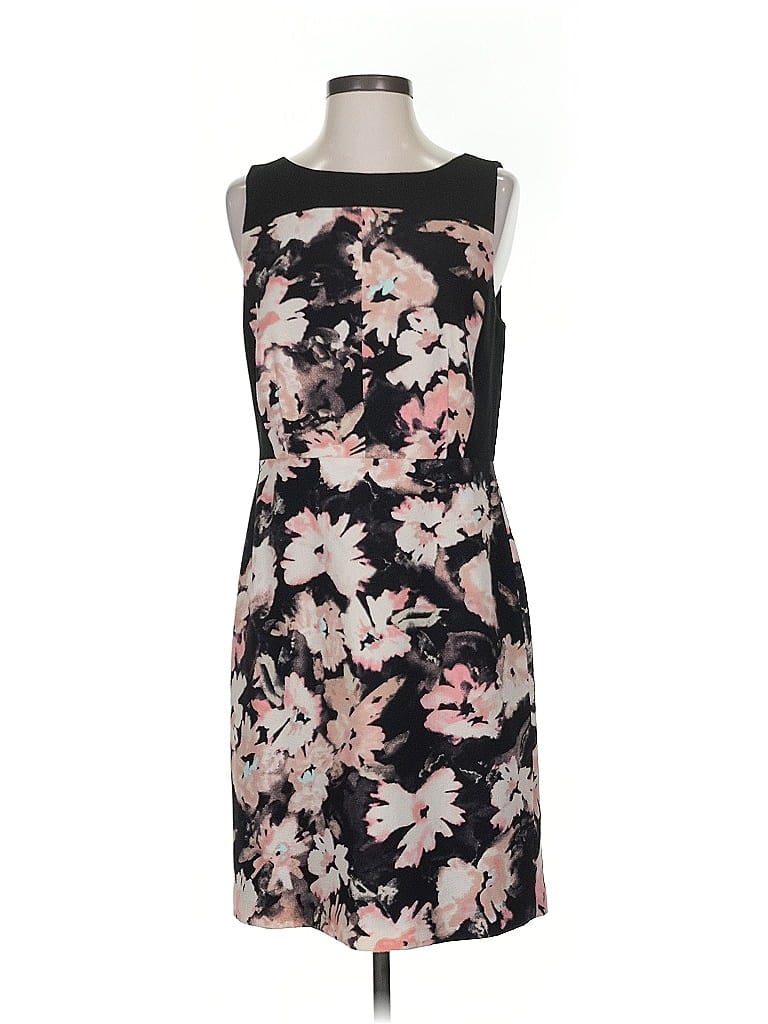 Pre-owned Ann Taylor Loft Outlet Cocktail Dress In Black